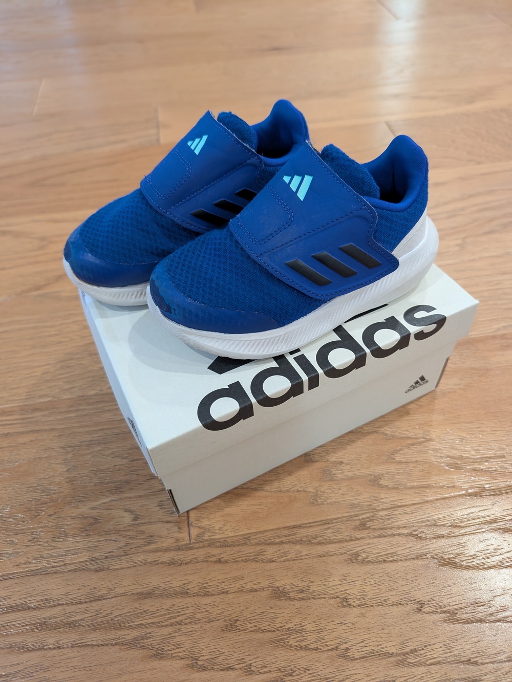 Adidas Kids Blue Sneakers Size 9